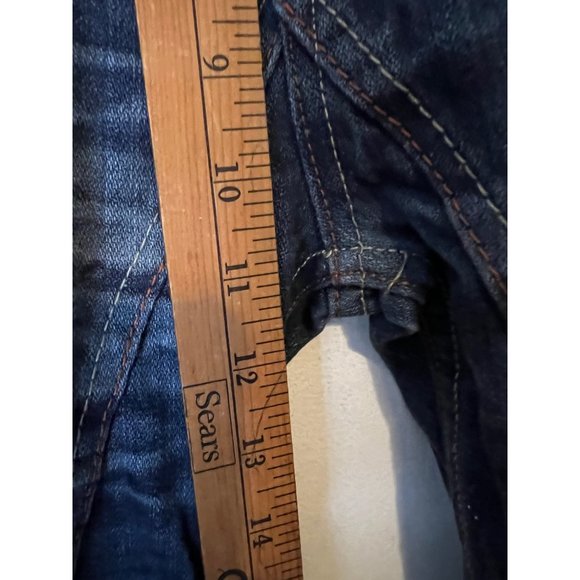 GS 115 Blue Jeans Mens Size 30 Straight Leg Relaxed Grommet Pockets - Picture 4 of 12